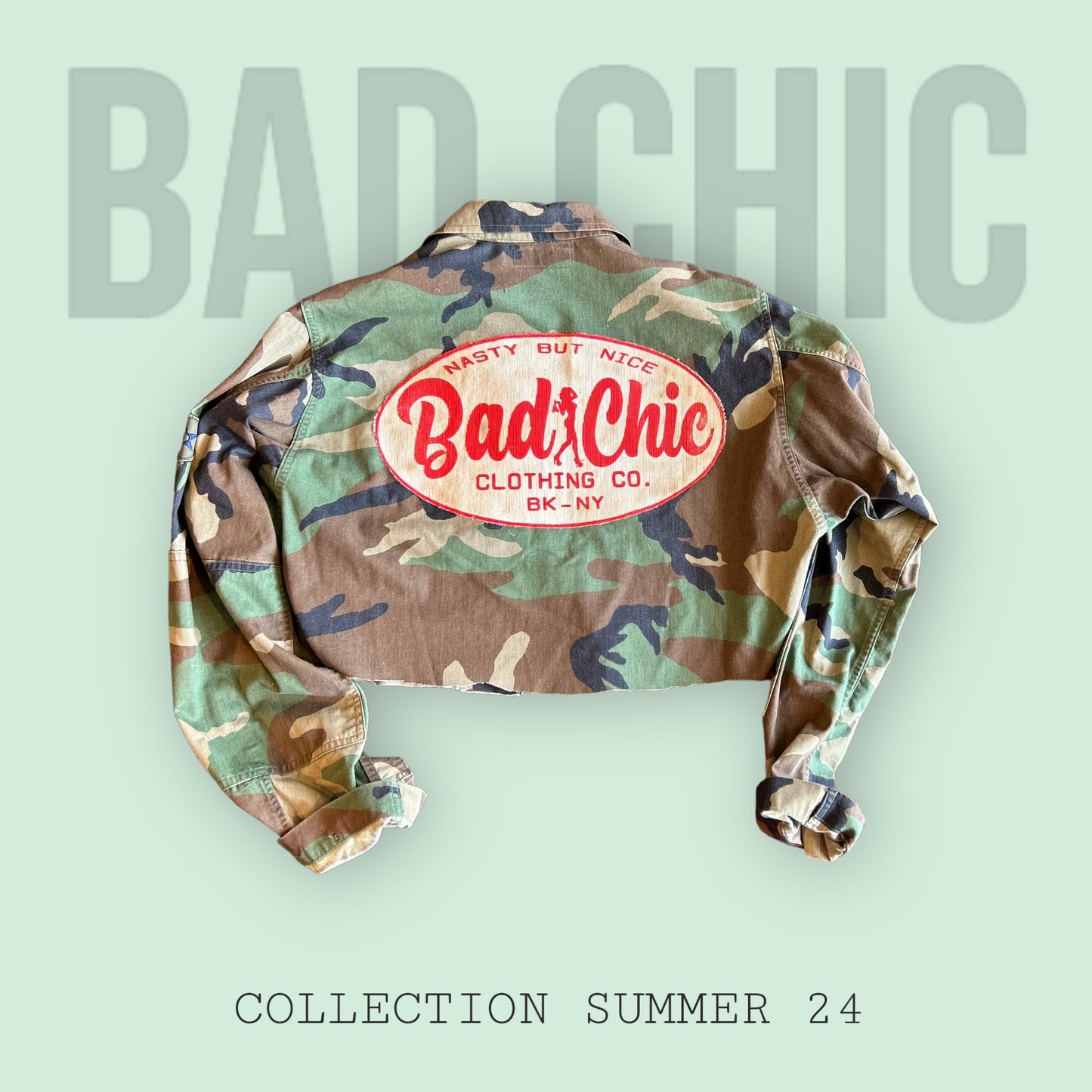 Bad Chic x ROB L/S Crop Top